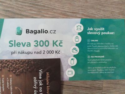 Sleva 300,- na bagalio.cz