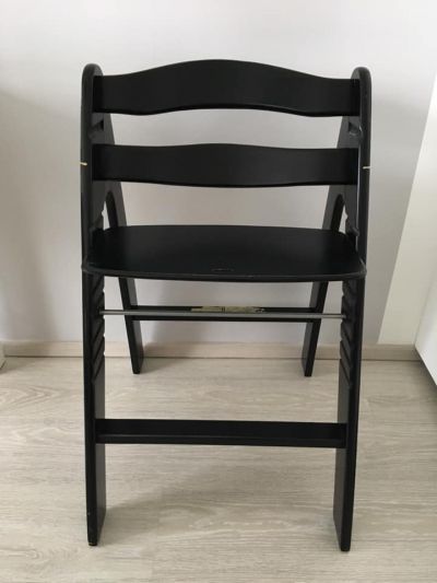 Vysoká židle Hauck Icoo Pharo černá