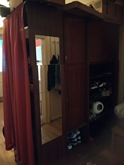 Obývací stěna + šatní skříň