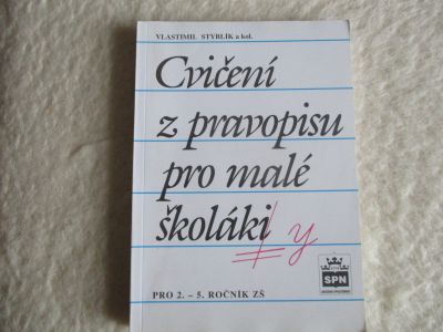 Kniha Cvičení z pravopisu