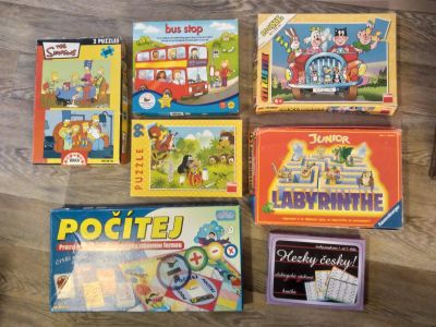 Puzzle a naučné hry: předškolní věk