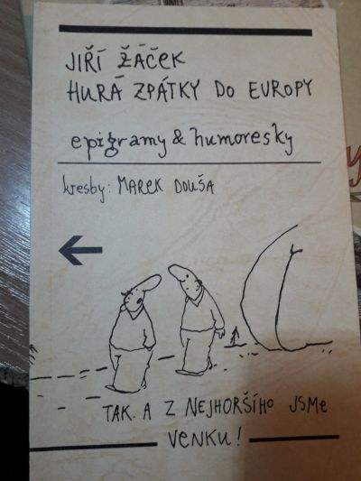 Hurá zpátky do Evropy kniha od: Jiří Žáček
