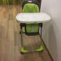 Dětskou polohovací jídelní židličku