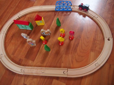 Dřevěná železnice