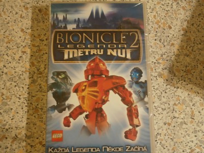 Videokazeta s pohádkou -Bionicle2 ( LEGO)