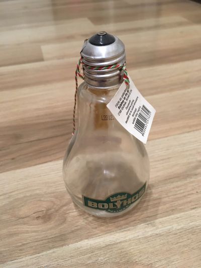 skleněná flaška