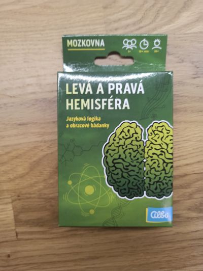 Karetní hra Pravá a levá hemisféra