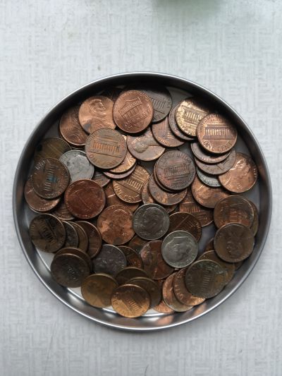 Mince - americké centy a pěticenty