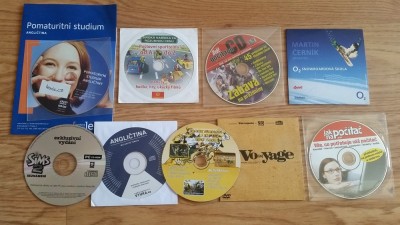 Různá CD a DVD