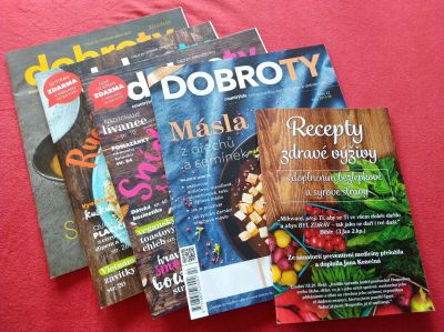 Zdravé recepty a 4x časopis Dobroty