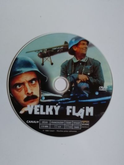 DVD Velký flám (fr. komedie)