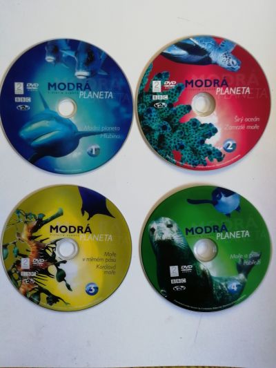 DVD Modrá planeta 4x (dokumenty)