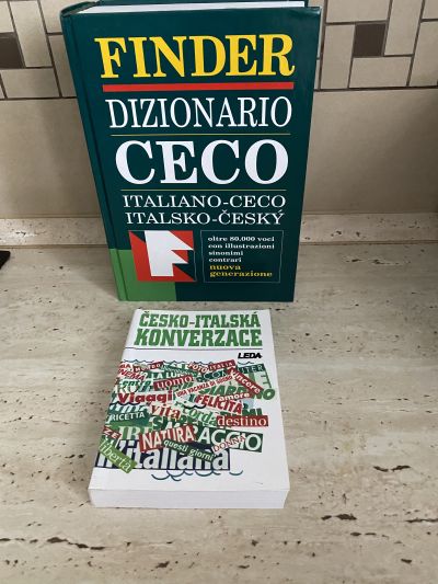 Česko- italská konverzace +Italsko-český slovník