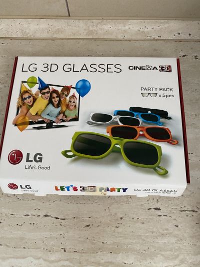 3D brýle nové