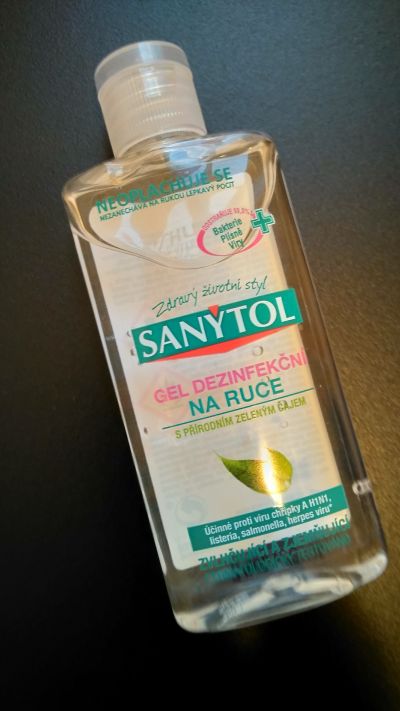 Sanytol dezinfekční gel na ruce