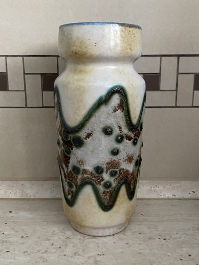 2 keramické vázy 25 + 15 cm