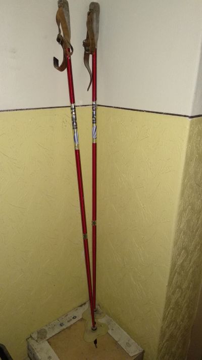 Hůlky k běžeckým lyžím, délka 110cm