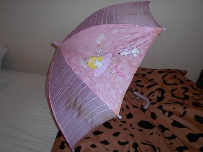 Dětský vystřelovací deštník