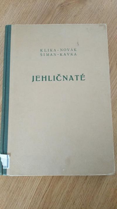 Kniha Jehličnaté z roku 1953