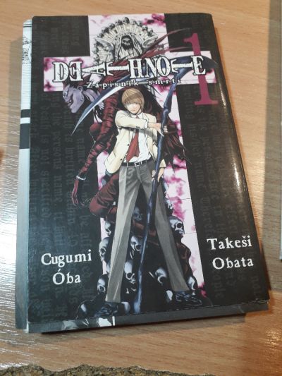 manga - zapisnik smrti - death note