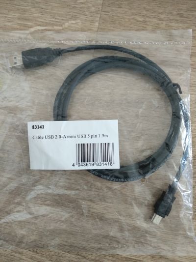 USB na mini USB kabel