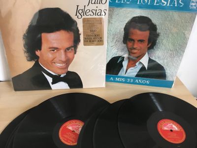 Vinyly Julio Iglesias a Má vlast