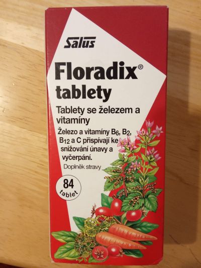 Floradix,expirace 8/2022