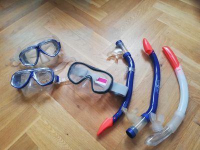 3x brýle a šnorchly