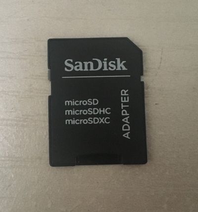 Adapter microSD na SD