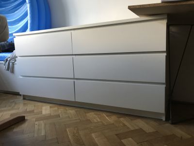 Komoda bílá Ikea