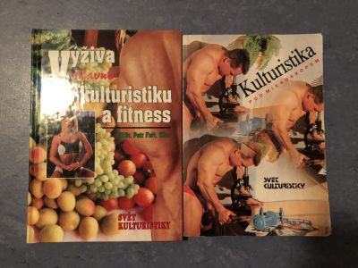 Daruji 2 knížky - kulturistika a výživa pro kulturistiku