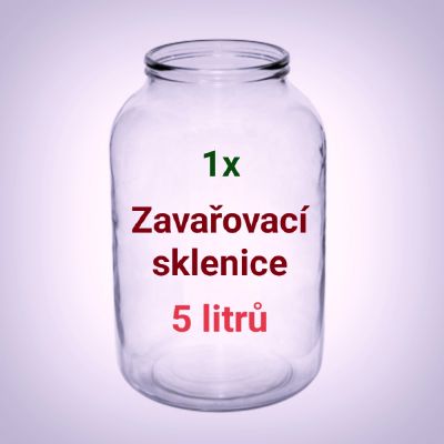 Zavařovací sklenice 5l  (1ks)