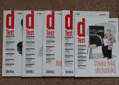 časopis d-test, 4 čísla + příloha