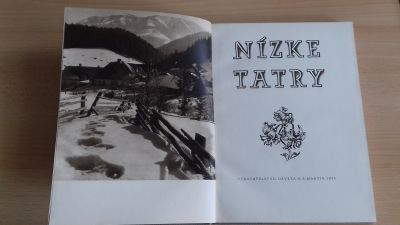 Nízké Tatry - fotografie z r. 1957