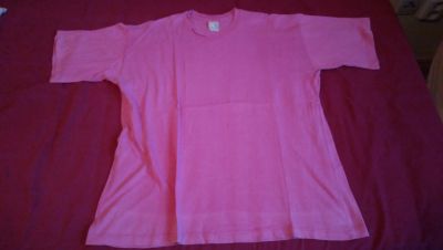 Růžové tričko - XXL
