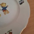 Porcelánový talíř - dětský motiv