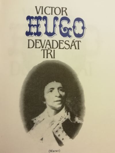 KNIHA-VICTOR HUGO-DEVADESÁT TŘI