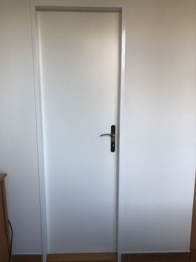 Dveře koupelnové bílé 65x200cm