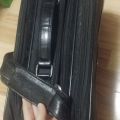 Černý kufřík - pánská taška na notebook