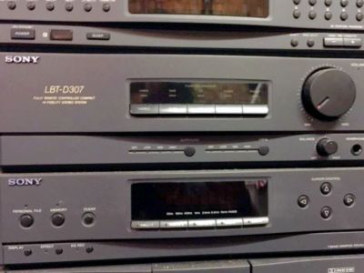 Nefunkční Sony LBT-D307, i "šrot"