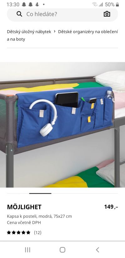 Ikea kapsář na postel