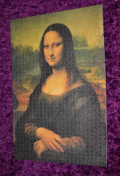 Mona Lisa - obraz z puzzle