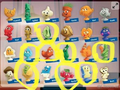 Stikeez Lidl Figurky