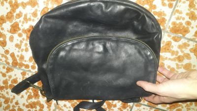 Kožená černá kabelka