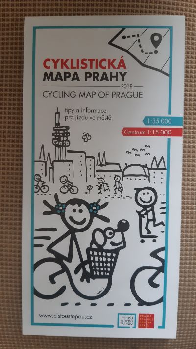 Cyklistická mapa Prahy