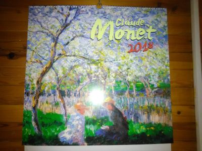 Kalendar Claude Monet
