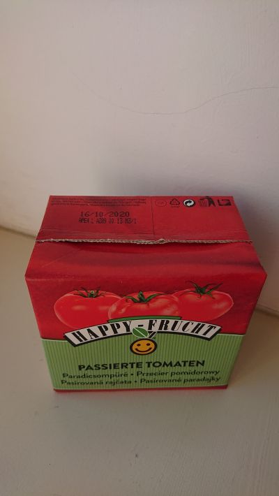 Pasírovaná rajčata po expiraci