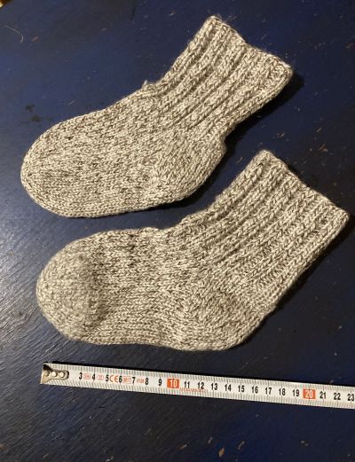 Dětské pletené ponožky 1