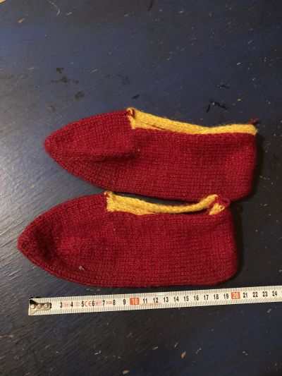 Dětské / dámské pletené ponožky 5