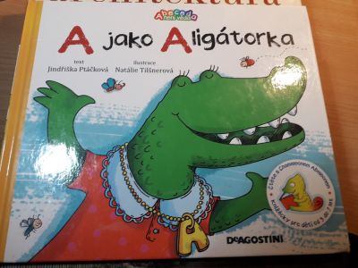 a jako aligator kniha pro deti